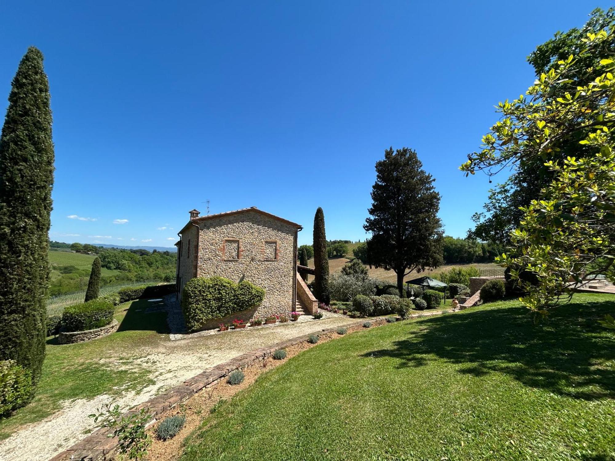 Podere Casanuova Сан-Джиминьяно Экстерьер фото